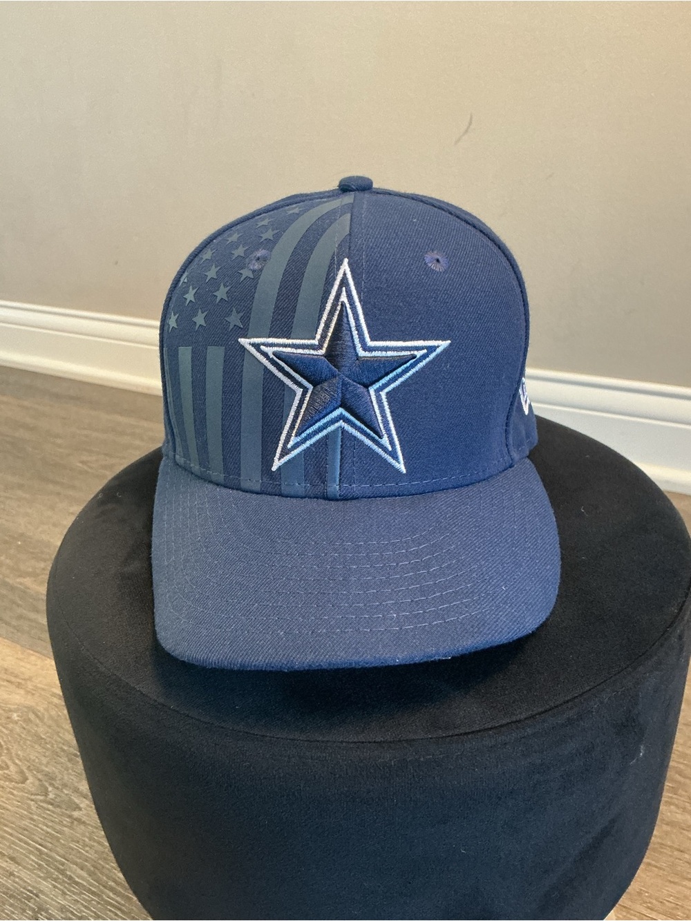 New Era Dallas Cowboys Navy Star Patch Fitted Cap